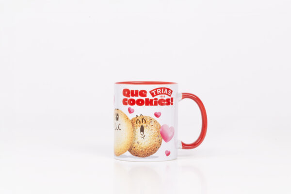 Tassa Trias Vermell "QUE COOKIES!"