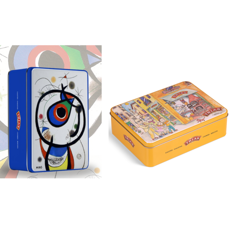 Trias presenta les llaunes MIRÓ i la Pilarín